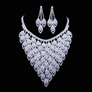 Luxury Women Crystal Jewelry Set